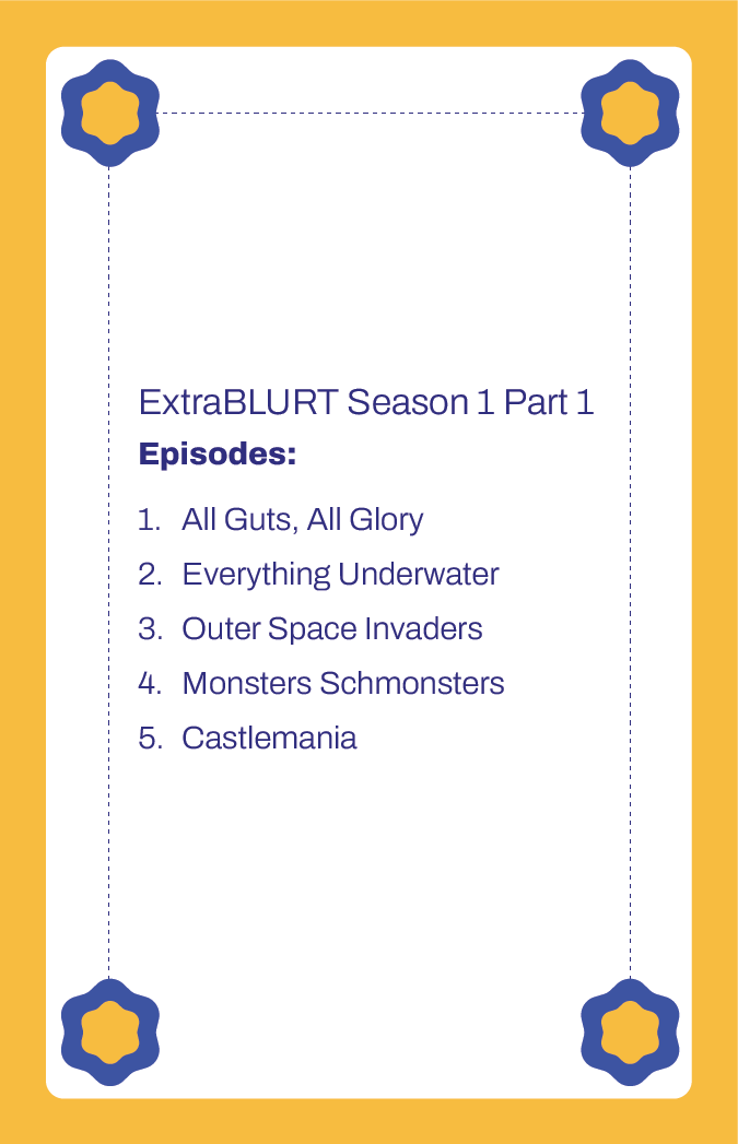 ExtraBLURT Season 1 Part 1
