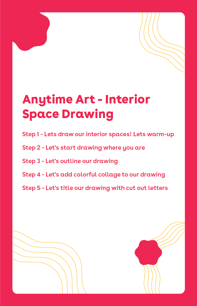 Anytime Art - Interior Space Drawing