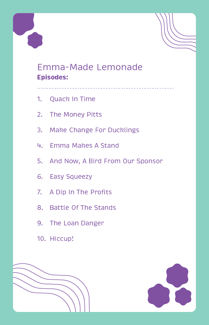 Emma-Made Lemonade