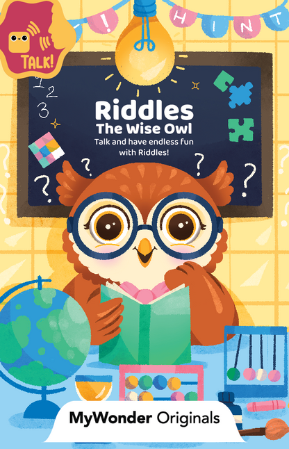 Riddles the Wise Owl - Perfect companion to solve riddles