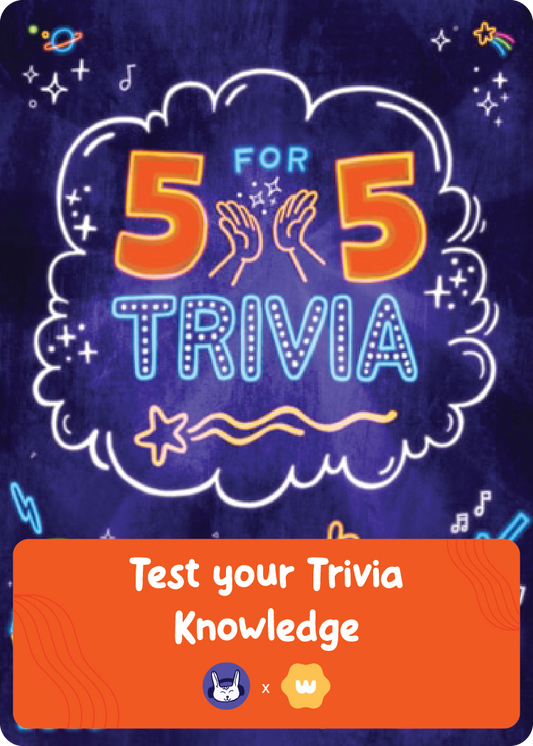 5 for 5 Trivia: Top 5
